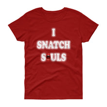 Load image into Gallery viewer, I Snatch Souls Women&#39;s short sleeve t-shirt