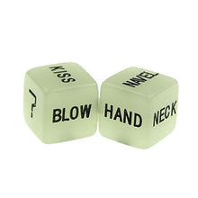 Load image into Gallery viewer, Couples Glow-In-The-Dark Sex Dice