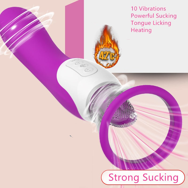 10 Speed Tongue Massager